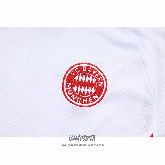 Chandal del Bayern Munich 2025-2026 Manga Corta Blanco - Pantalon Corto